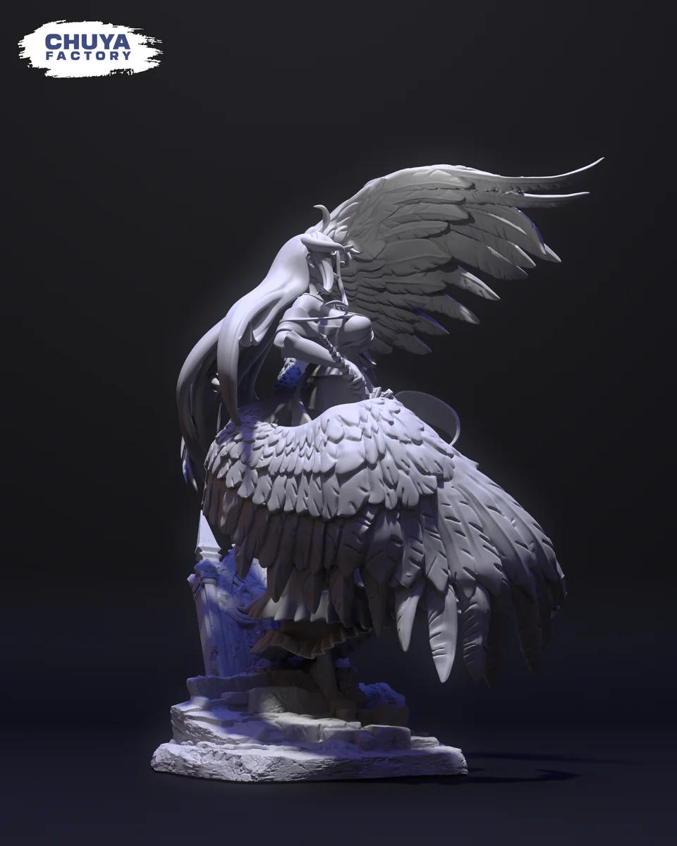 Albedo | Fan Art | 3D Printed Resin Model Garage Kit | *Un-Painted* | Chuya Factory 12