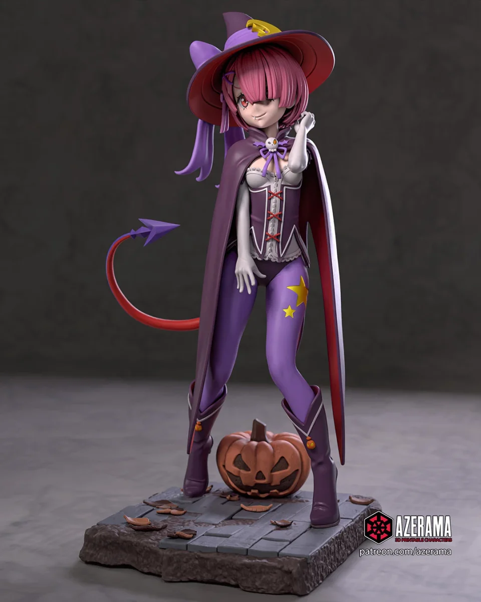 Spooky Ram | Fan Art | 3D Printed Resin Model Garage Kit | *Un-Painted* | Azerama 2