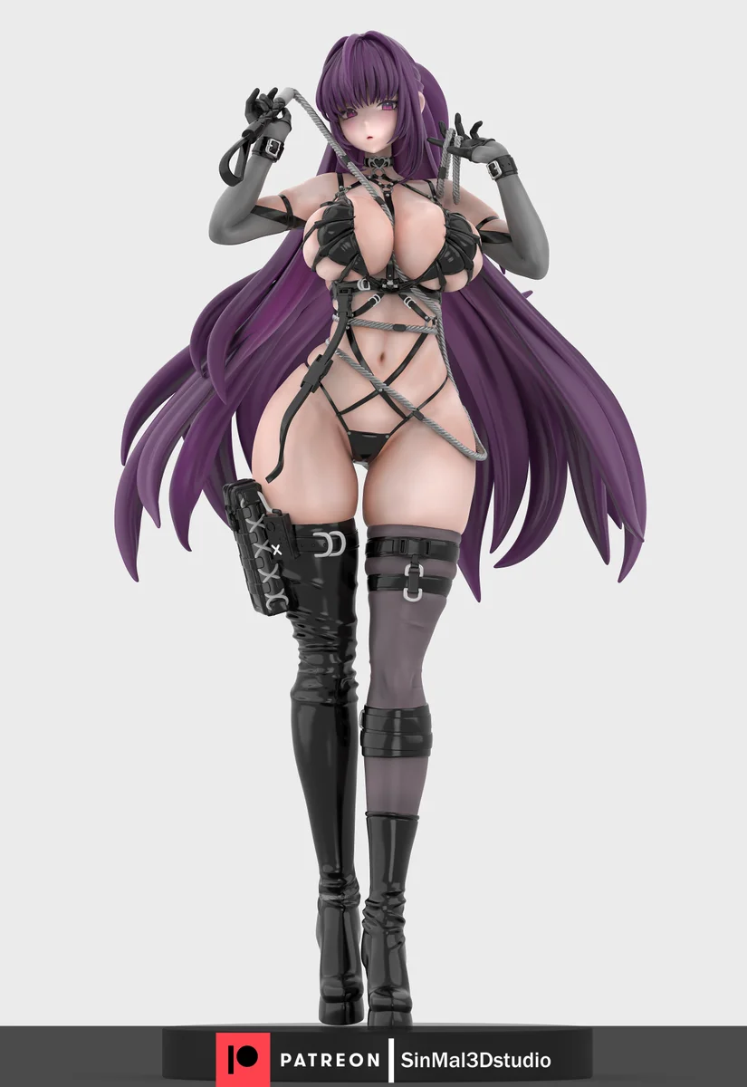 Mihara | Fan Art | 3D Printed Resin Model Garage Kit | *Un-Painted* | Sin3Dstudio 6