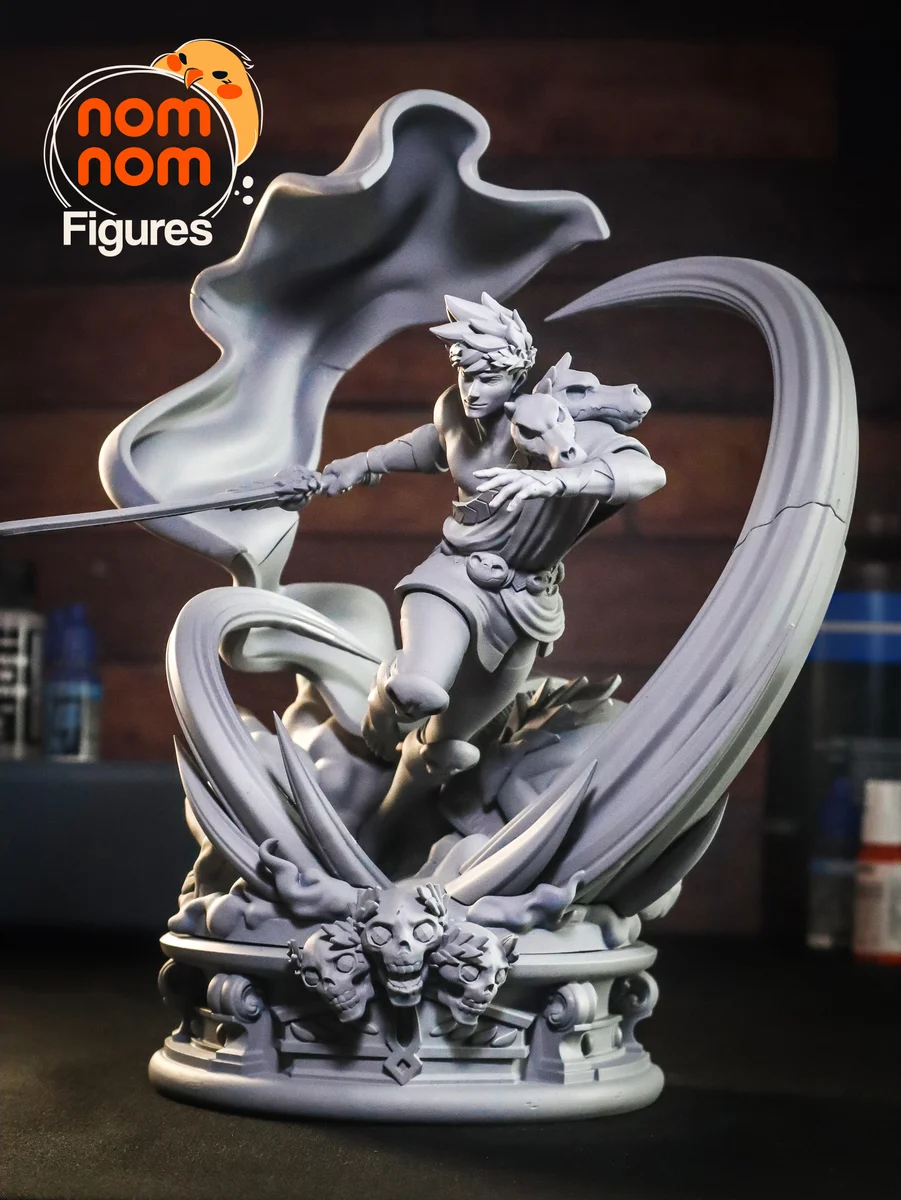 Zagreus | Fan Art | 3D Printed Resin Model Garage Kit | *Un-Painted* | Nomnom 8