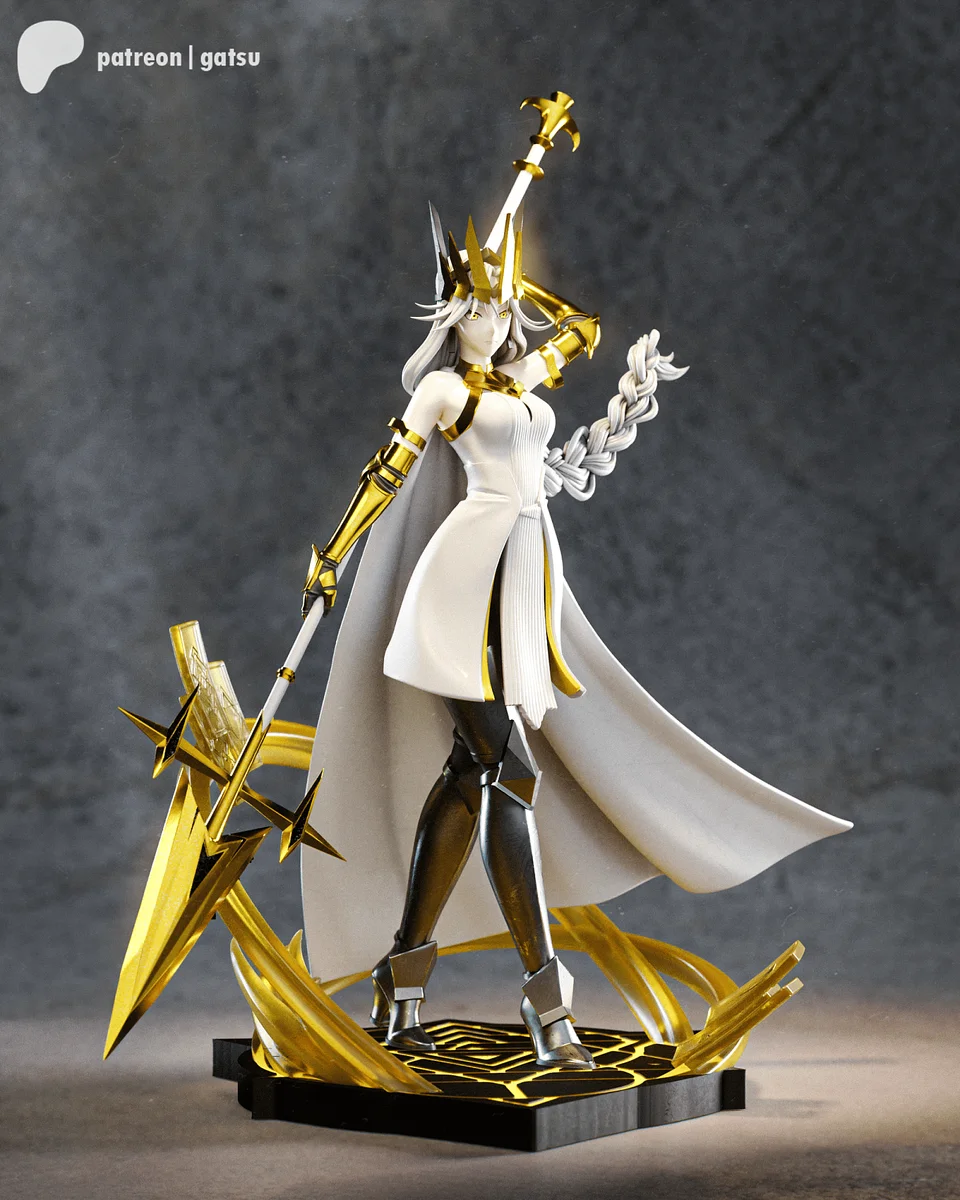 Queen | Fan Art | 3D Printed Resin Model Garage Kit | *Un-Painted* | Gatsu Studios 3