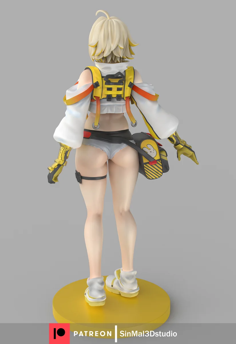 Elegg | Fan Art | 3D Printed Resin Model Garage Kit | *Un-Painted* | Sin3Dstudio 8