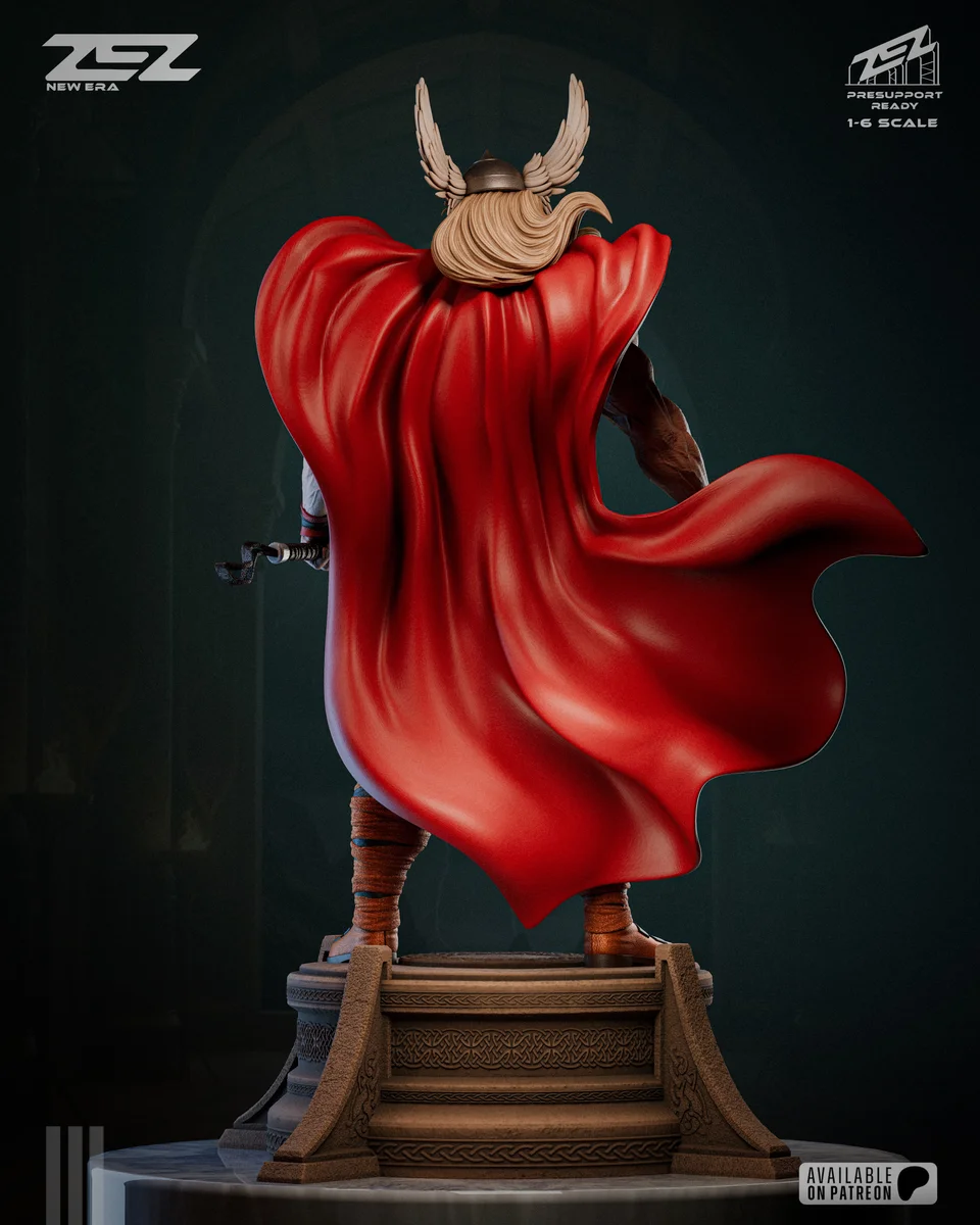 Thor Museum | Fan Art | 3D Printed Resin Model Garage Kit | *Un-Painted* | ZEZ Studio 9
