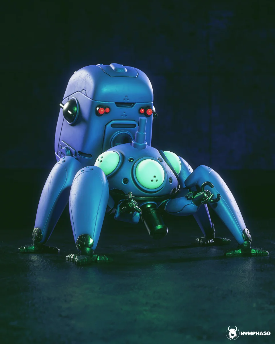 Motoko Kusunagi | Fan Art | 3D Printed Resin Model Garage Kit | *Un-Painted* | Nympha3D 6