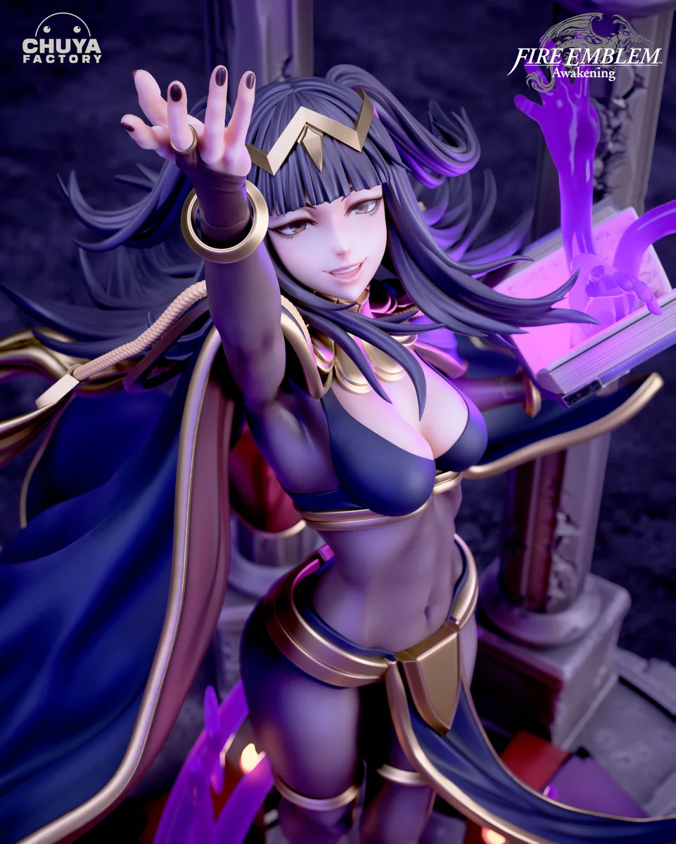 Tharja | Fan Art | 3D Printed Resin Model Garage Kit | *Un-Painted* | Chuya Factory 5