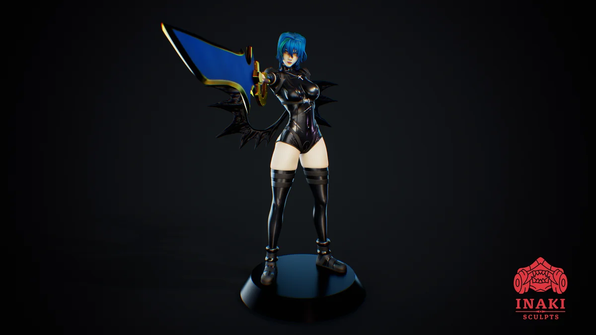 Xenovia Quarta | Fan Art | 3D Printed Resin Model Garage Kit | *Un-Painted* | Inaki Sculpts 3