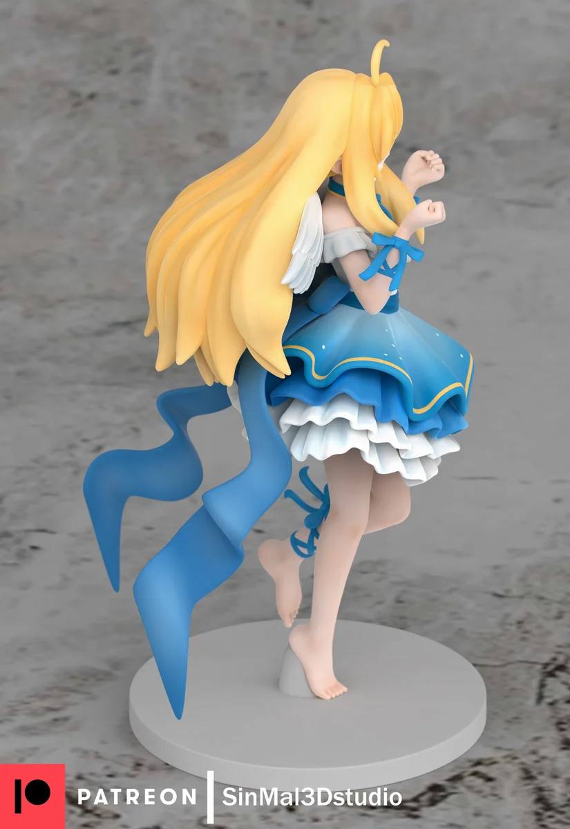 Filo | Fan Art | 3D Printed Resin Model Garage Kit | *Un-Painted* | Sin3Dstudio 8