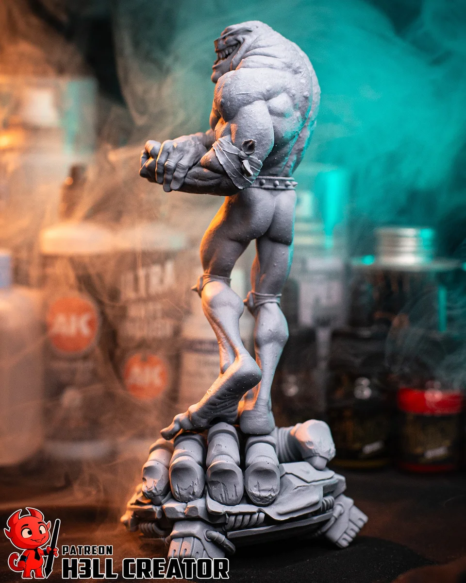 Rash | Fan Art | 3D Printed Resin Model Garage Kit | *Un-Painted* | H3LL Creator 9