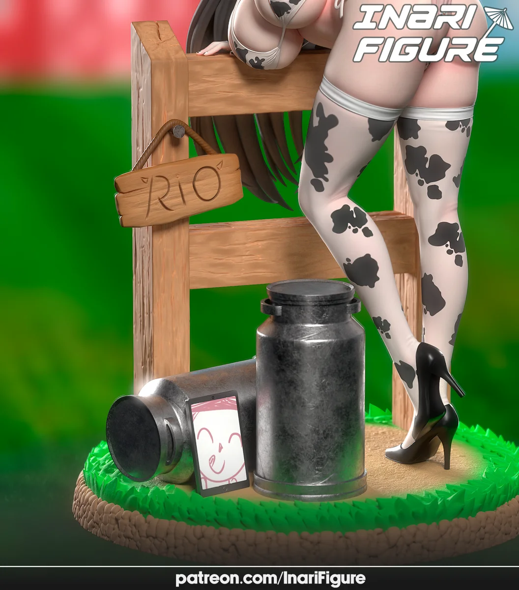 Rio | Fan Art | 3D Printed Resin Model Garage Kit | *Un-Painted* | Inari Figure 6