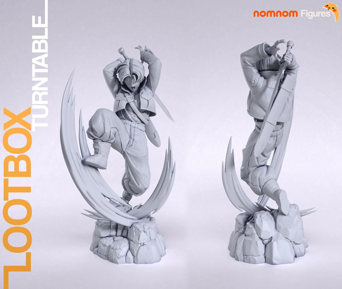 Trunks | Fan Art | 3D Printed Resin Model Garage Kit | *Un-Painted* | Nomnom 9