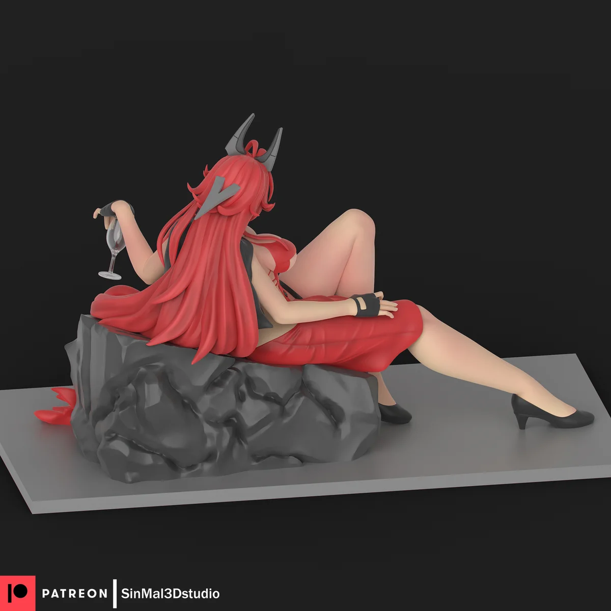 Red Hood | Fan Art | 3D Printed Resin Model Garage Kit | *Un-Painted* | Sin3Dstudio 6