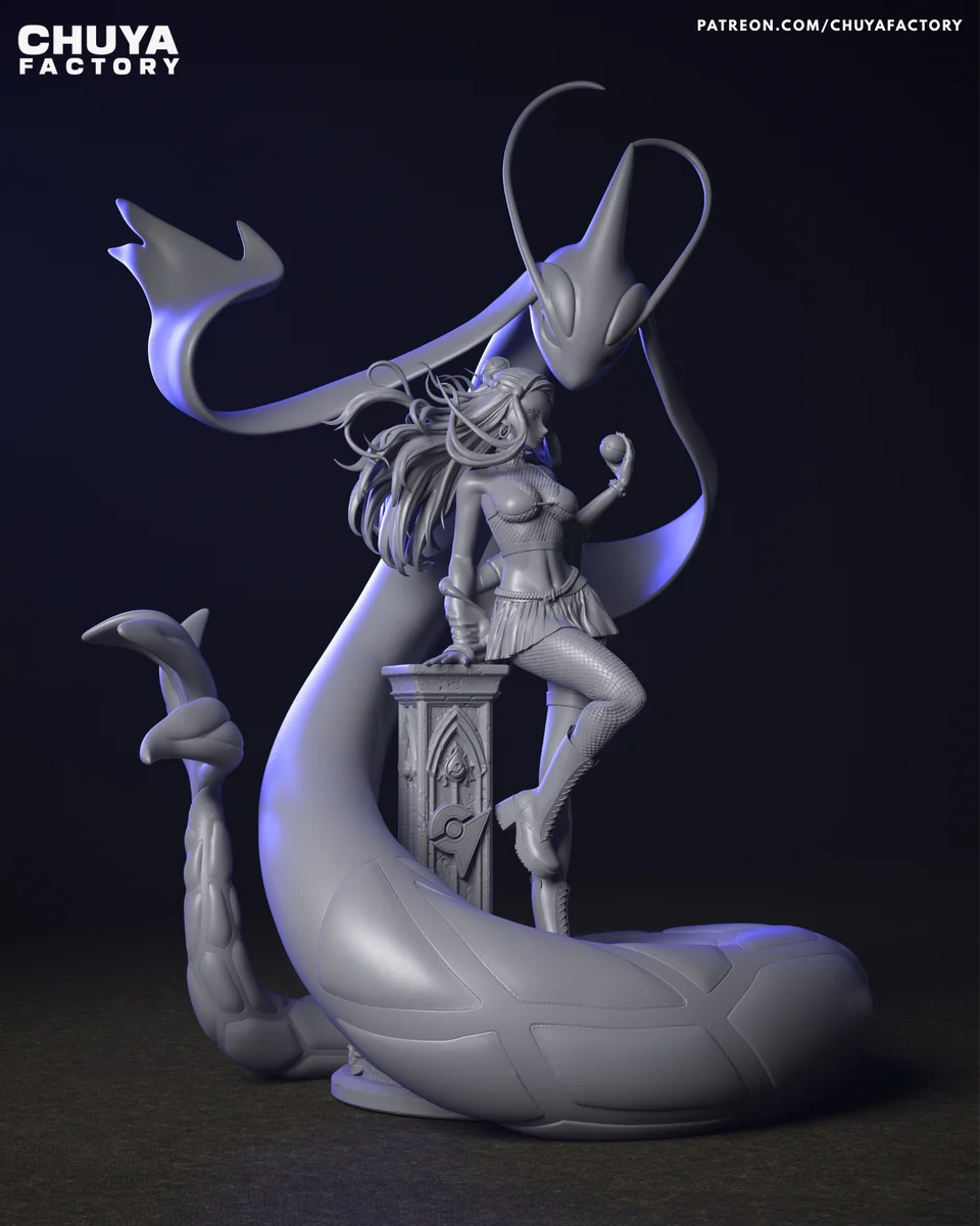 Nessa | Fan Art | 3D Printed Resin Model Garage Kit | *Un-Painted* | Chuya Factory 8