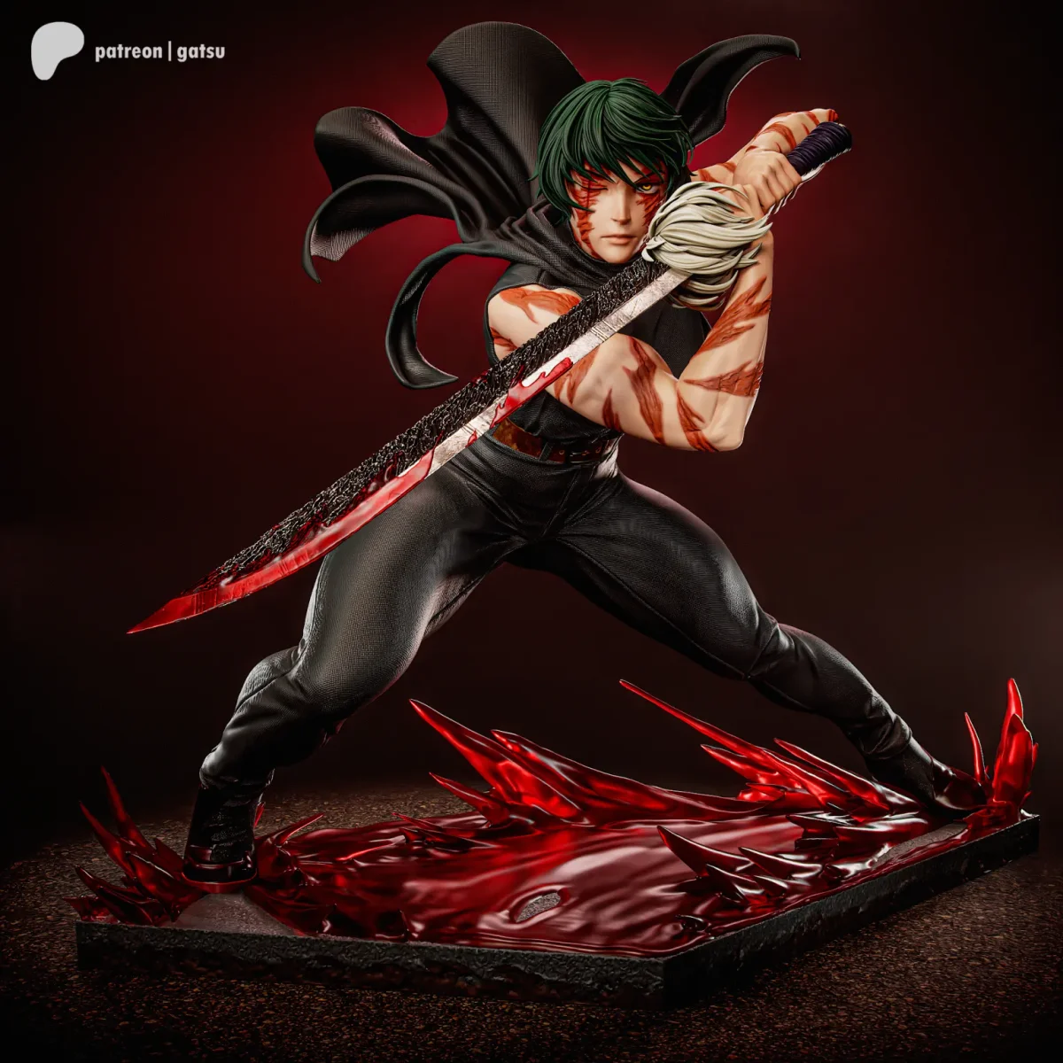Maki Pre-Awakened | Fan Art | 3D Printed Resin Model Garage Kit | *Un-Painted* | Gatsu Studios 7