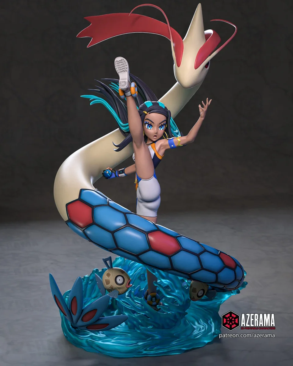 Nessa | Fan Art | 3D Printed Resin Model Garage Kit | *Un-Painted* | Azerama 2