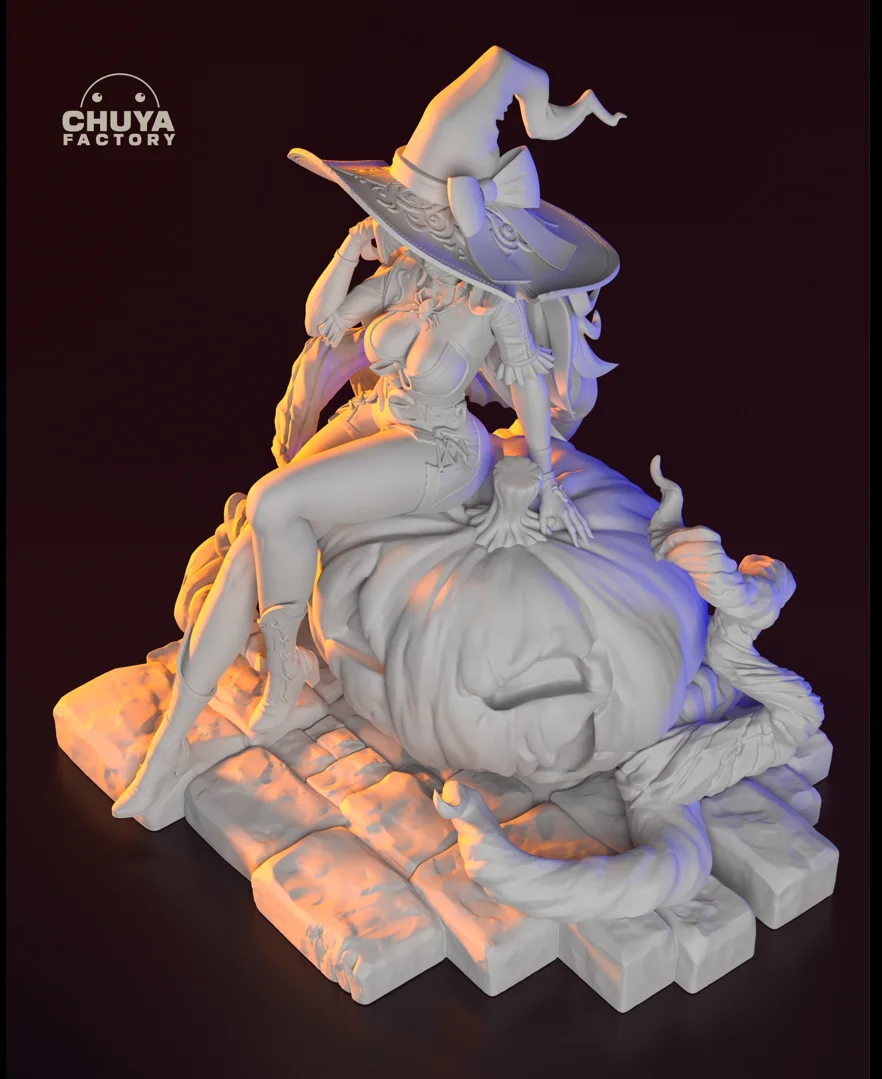 Sylvia | Fan Art | 3D Printed Resin Model Garage Kit | *Un-Painted* | Chuya Factory 12