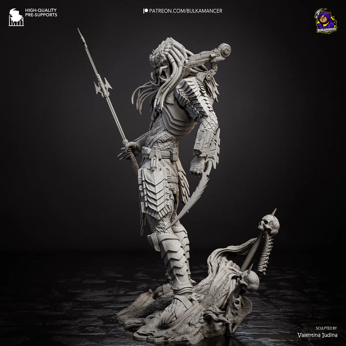 Predator | Fan Art | 3D Printed Resin Model Garage Kit | *Un-Painted* | Bulkamancer 17