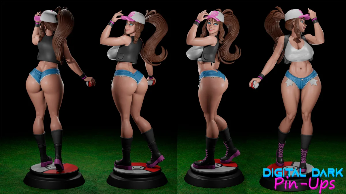 Hilda v2 | Fan Art | 3D Printed Resin Model Garage Kit | *Un-Painted* | Digital Dark 3