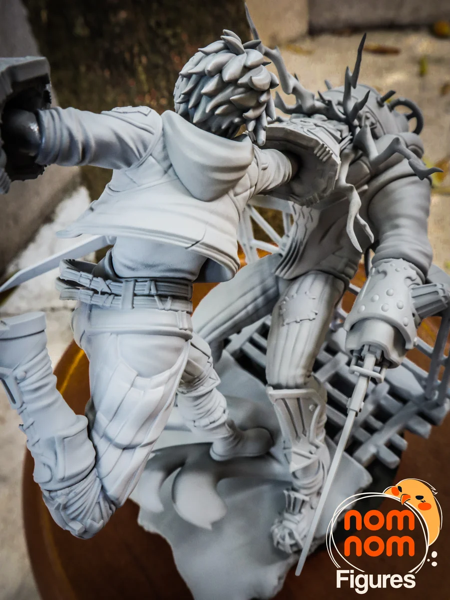Vi vs Chemtank | Fan Art | 3D Printed Resin Model Garage Kit | *Un-Painted* | Nomnom 12