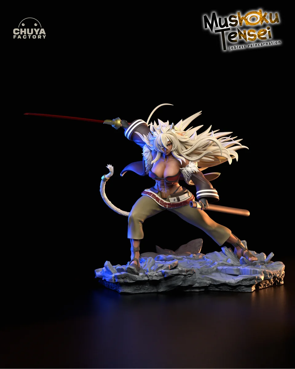 Ghislaine Dedoldia | Fan Art | 3D Printed Resin Model Garage Kit | *Un-Painted* | Chuya Factory 4