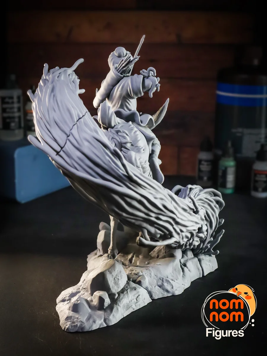 Ashitaka | Fan Art | 3D Printed Resin Model Garage Kit | *Un-Painted* | Nomnom 11
