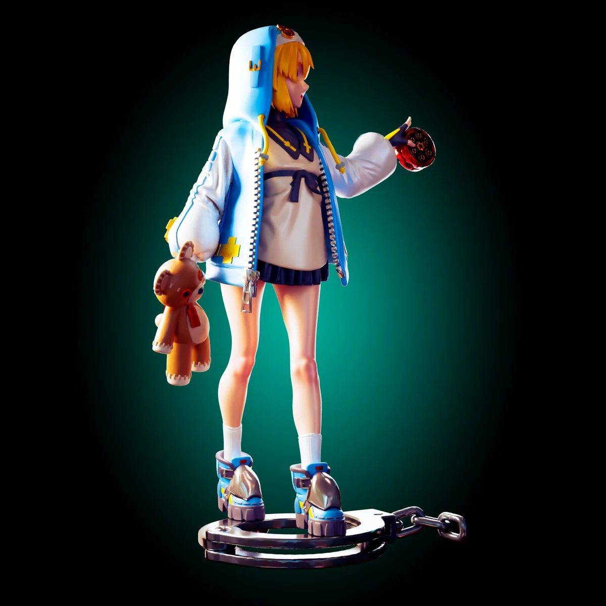 Bridget | Fan Art | 3D Printed Resin Model Garage Kit | *Un-Painted* | Officer Rhu 2
