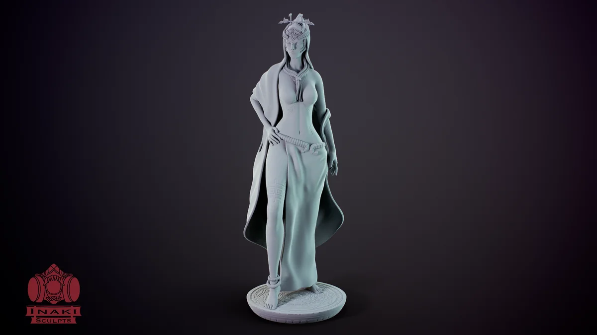Twili Midna | Fan Art | 3D Printed Resin Model Garage Kit | *Un-Painted* | Inaki Sculpts 3