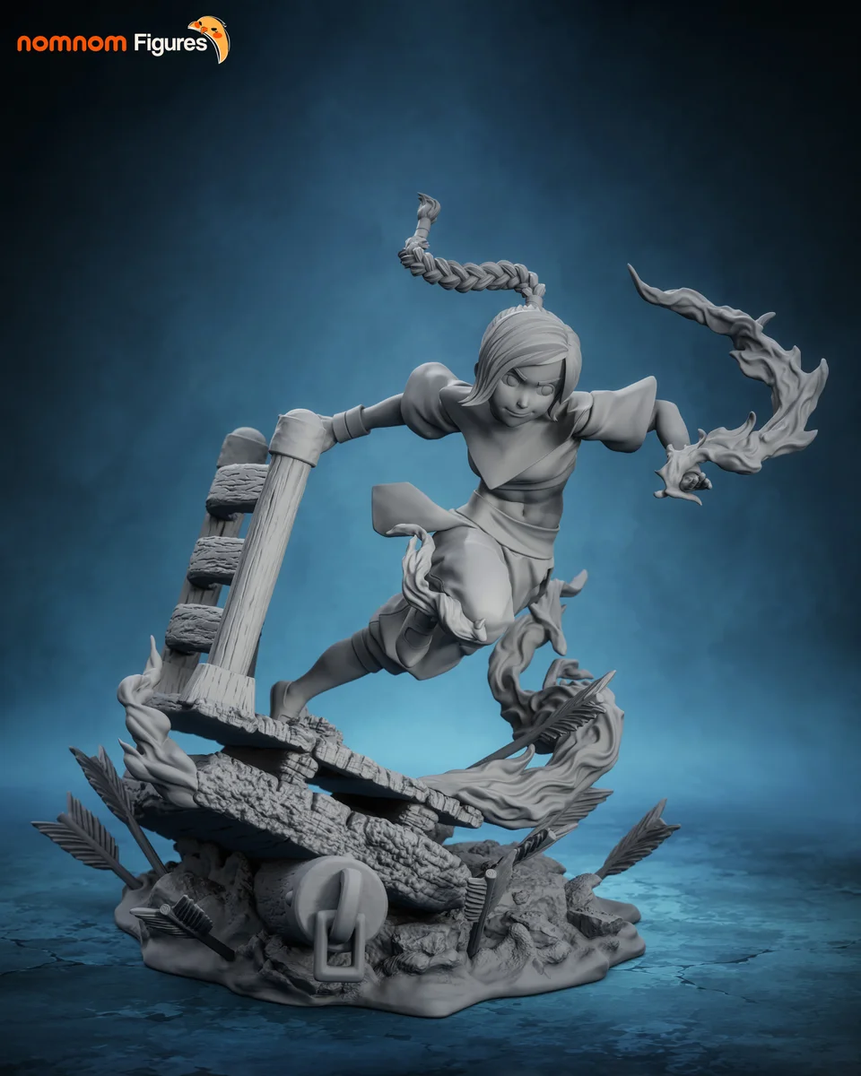 Ty Lee | Fan Art | 3D Printed Resin Model Garage Kit | *Un-Painted* | Nomnom 13