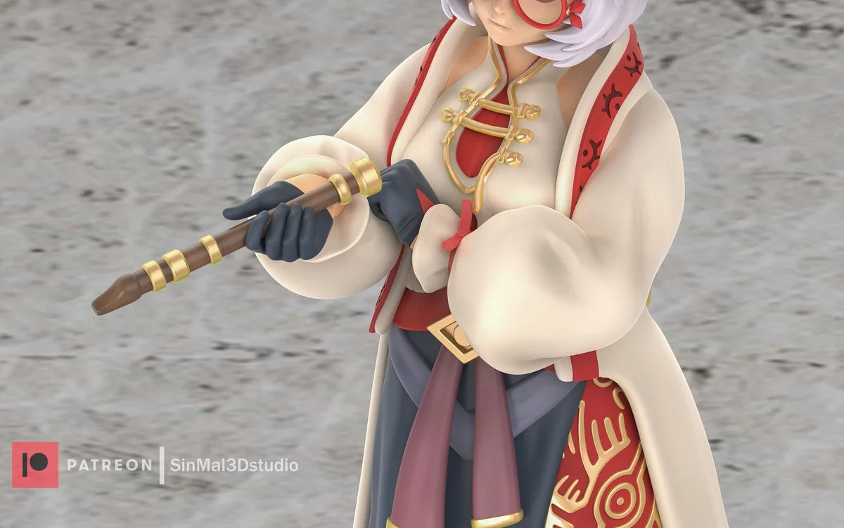 Purah | Fan Art | 3D Printed Resin Model Garage Kit | *Un-Painted* | Sin3Dstudio 8