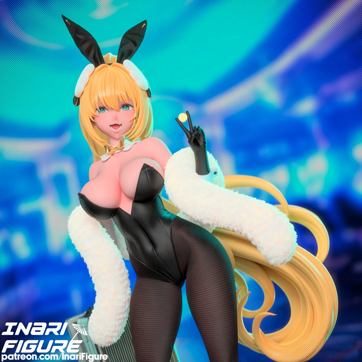 Rupee | Fan Art | 3D Printed Resin Model Garage Kit | *Un-Painted* | Inari Figure 3