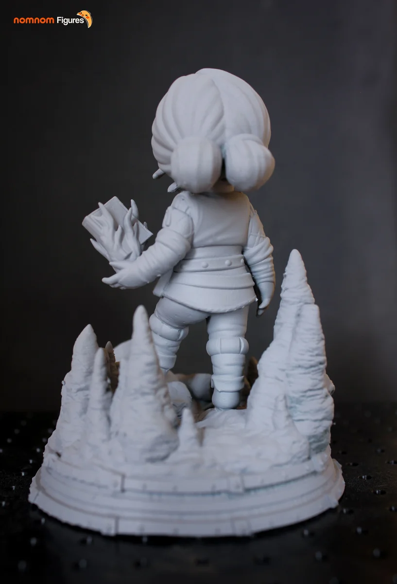 Chibi Triss | Fan Art | 3D Printed Resin Model Garage Kit | *Un-Painted* | Nomnom 3