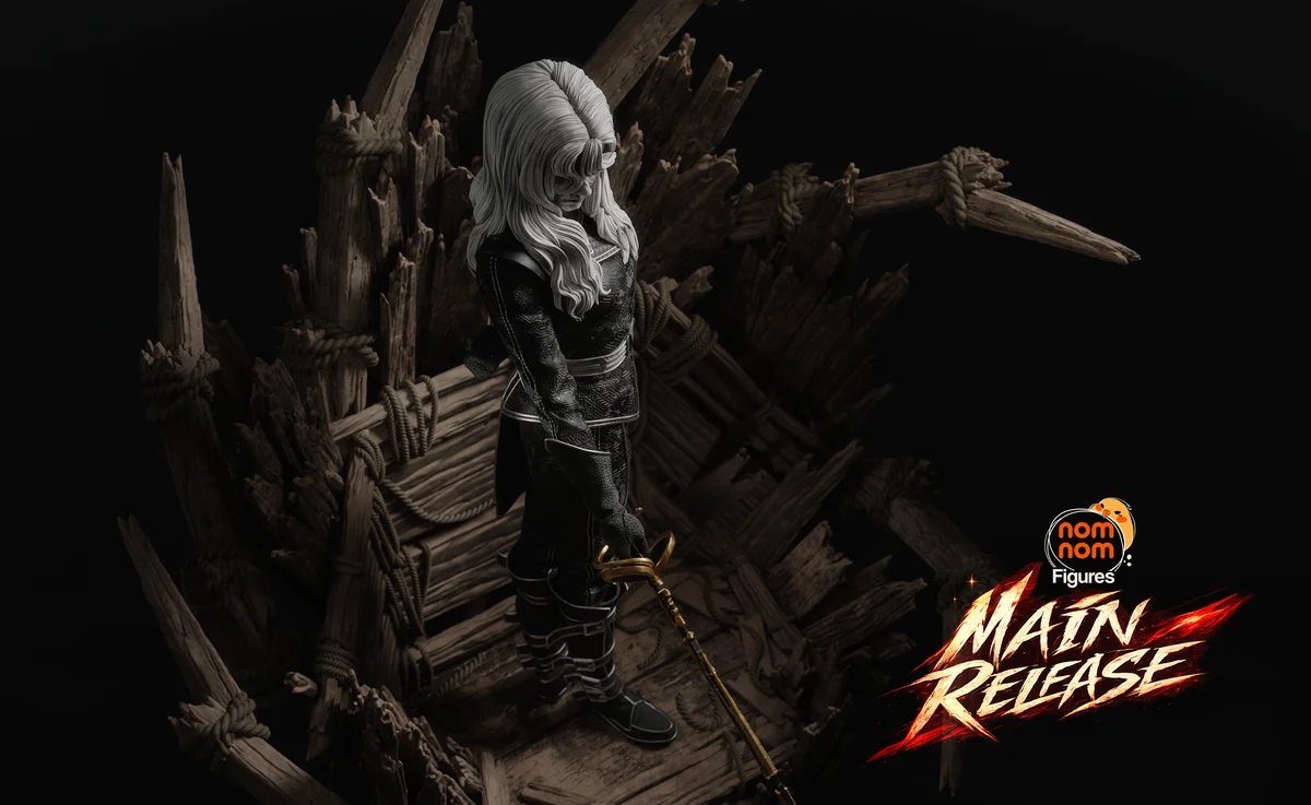 Alicia | Fan Art | 3D Printed Resin Model Garage Kit | *Un-Painted* | Nomnom 5