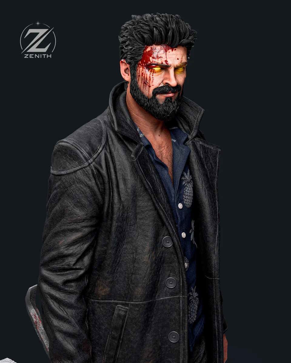 Billy Butcher | Fan Art | 3D Printed Resin Model Garage Kit | *Un-Painted* | Zenith Studios 10