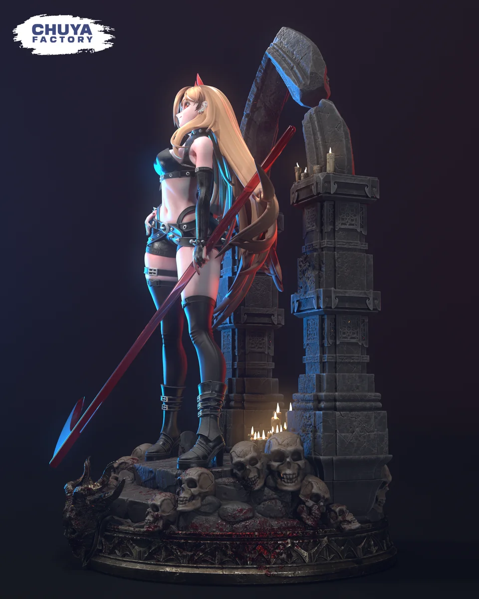 Power | Fan Art | 3D Printed Resin Model Garage Kit | *Un-Painted* | Chuya Factory 6