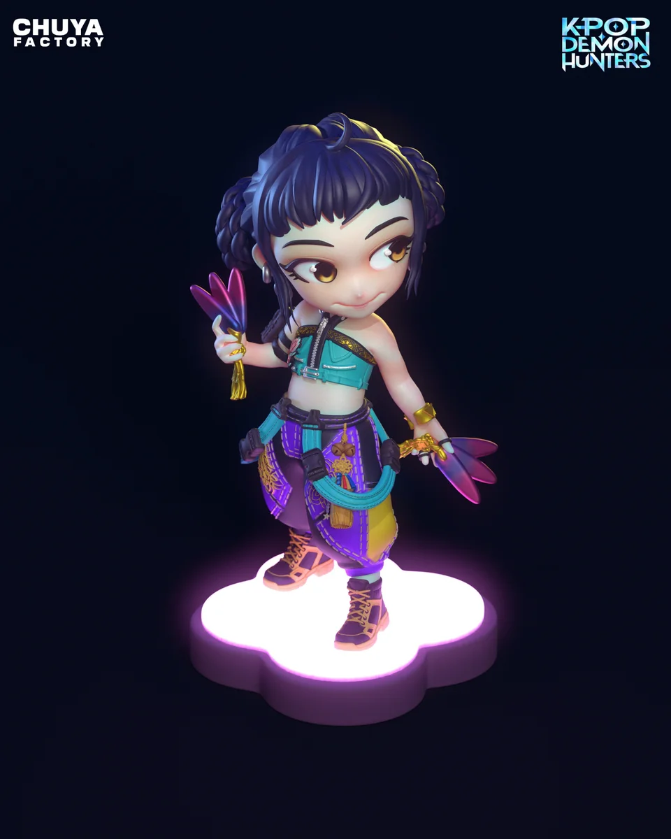 Chibi Zoey | Fan Art | 3D Printed Resin Model Garage Kit | *Un-Painted* | Chuya Factory 3