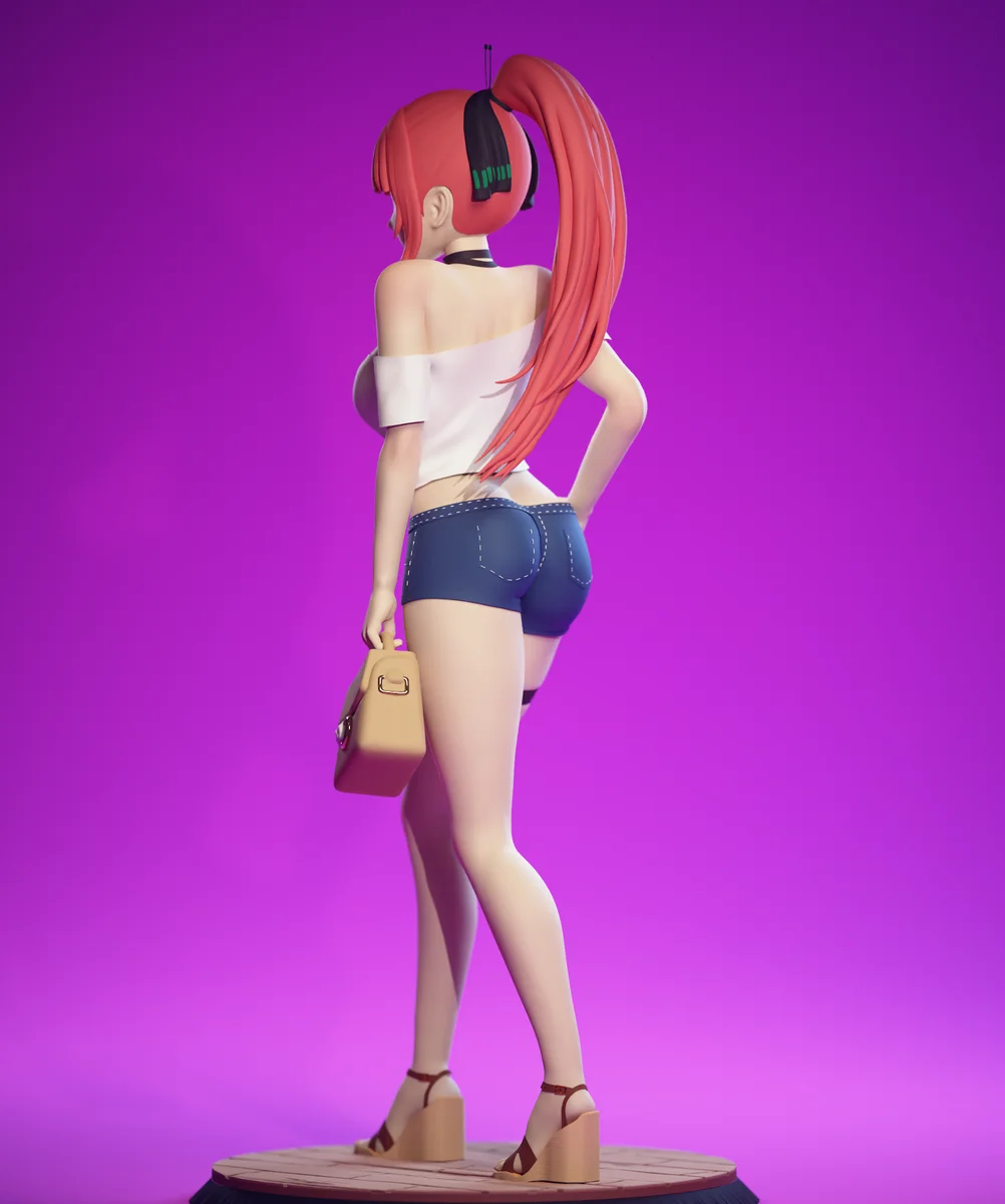Nino Nakano | Fan Art | 3D Printed Resin Model Garage Kit | *Un-Painted* | EggmaStudios 3
