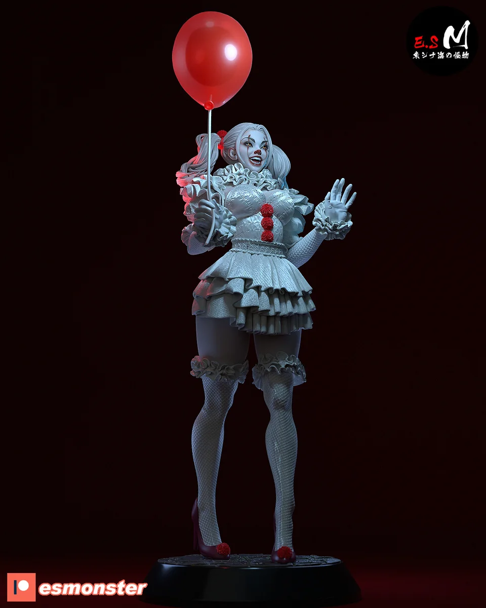 IT | Fan Art | 3D Printed Resin Model Garage Kit | *Un-Painted* | ES Monster 6