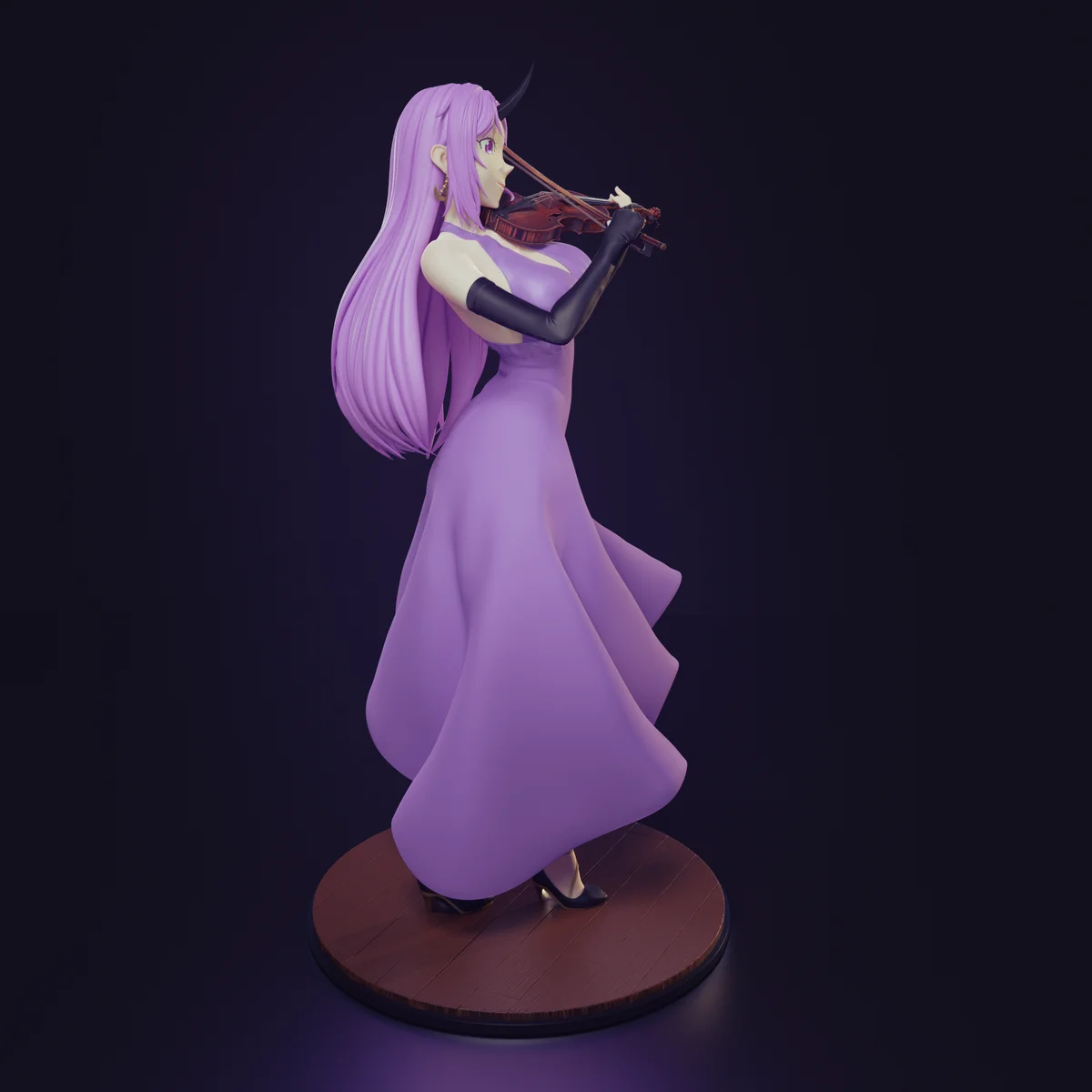 Shion | Fan Art | 3D Printed Resin Model Garage Kit | *Un-Painted* | Inari Figure 4