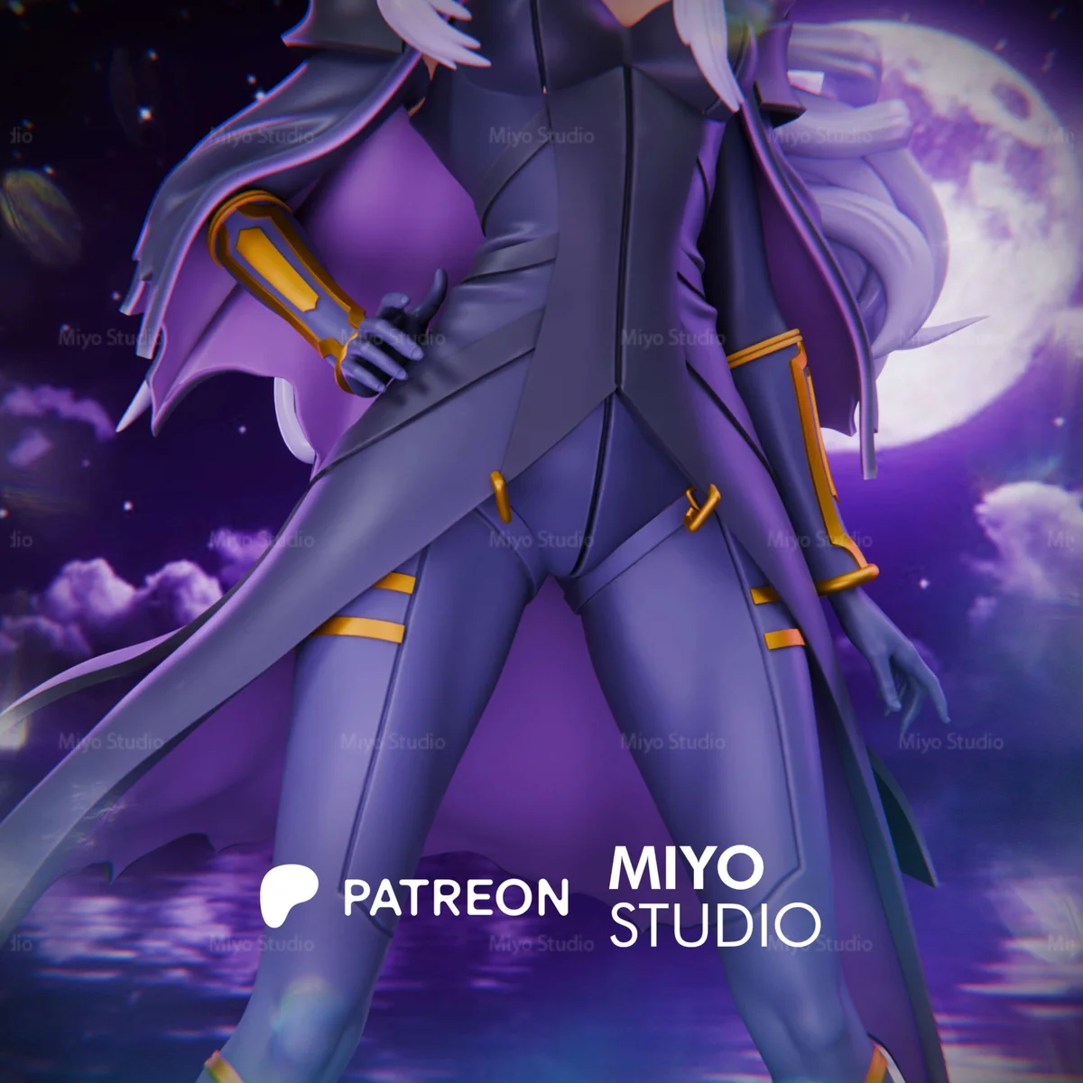 Victoria | Fan Art | 3D Printed Resin Model Garage Kit | *Un-Painted* | MiyoStudio 5