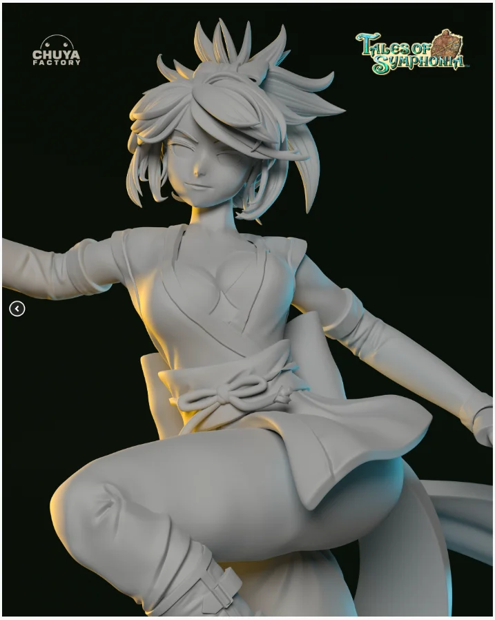 Sheena Fujibayashi | Fan Art | 3D Printed Resin Model Garage Kit | *Un-Painted* | Chuya Factory 8