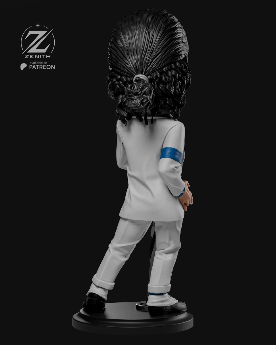 Chibi Michael Jackson | Fan Art | 3D Printed Resin Model Garage Kit | *Un-Painted* | Zenith Studios 3