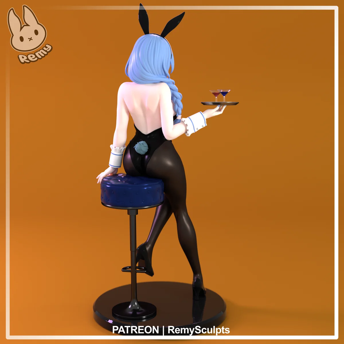PekoMama | Fan Art | 3D Printed Resin Model Garage Kit | *Un-Painted* | Remy Sculpts 5