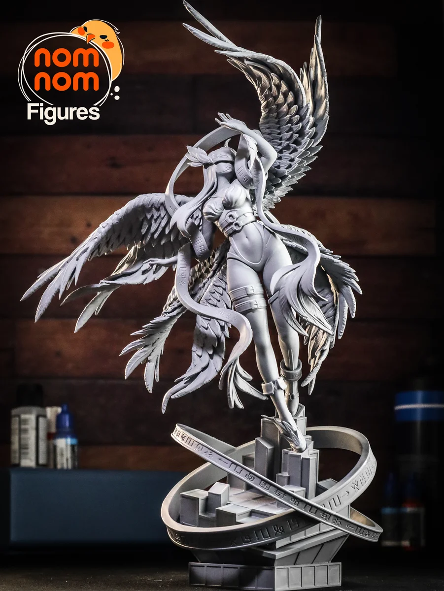 Angewomon | Fan Art | 3D Printed Resin Model Garage Kit | *Un-Painted* | Nomnom 13