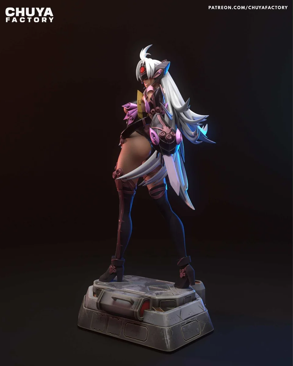 T - ELOS | Fan Art | 3D Printed Resin Model Garage Kit | *Un-Painted* | Chuya Factory 7
