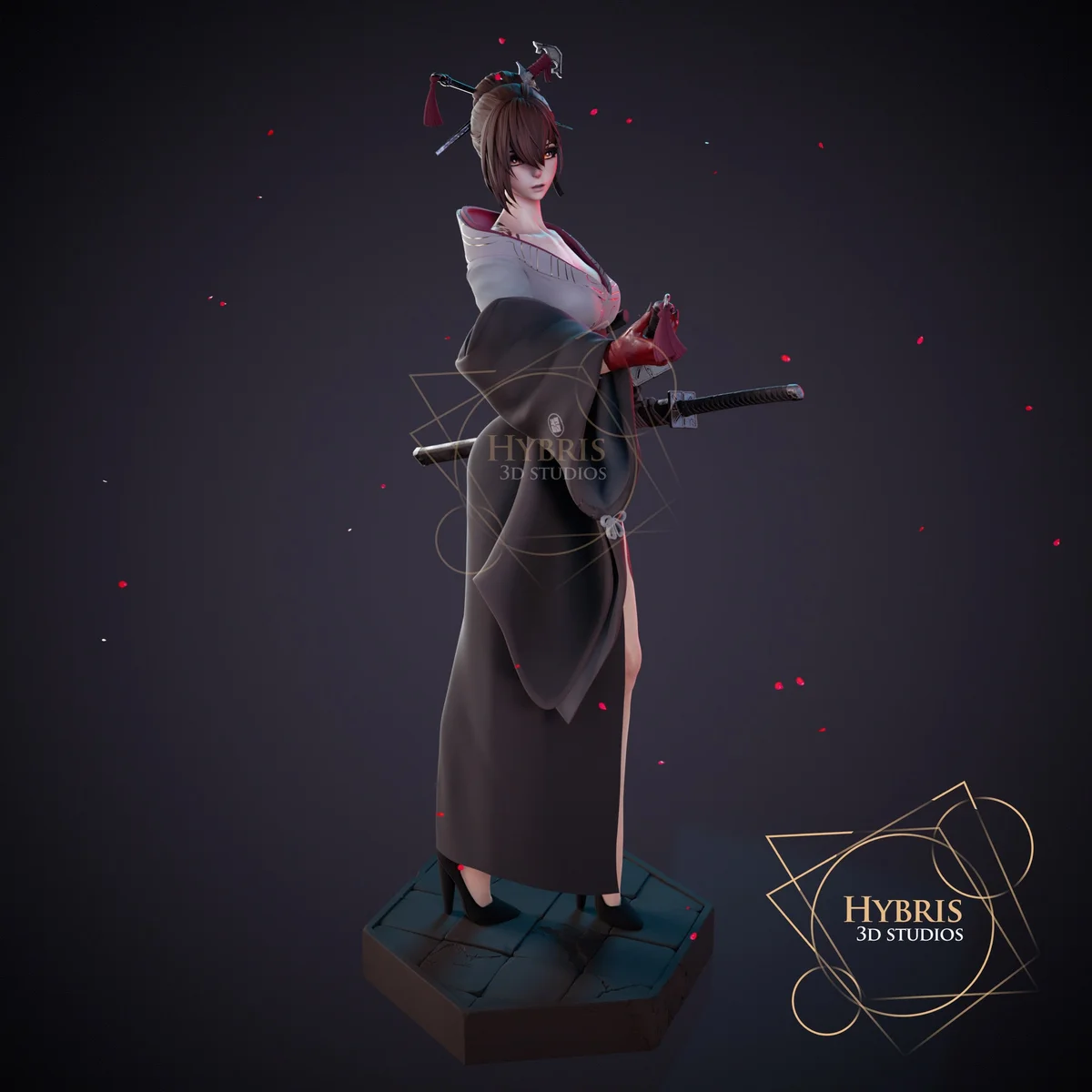The Assassin | Fan Art | 3D Printed Resin Model Garage Kit | *Un-Painted* | Hybris Studio 6
