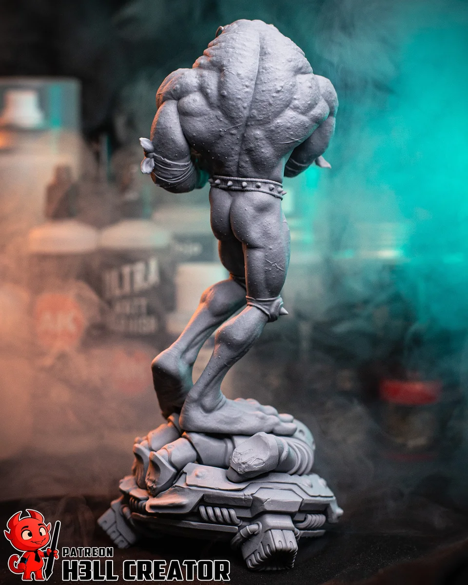 Rash | Fan Art | 3D Printed Resin Model Garage Kit | *Un-Painted* | H3LL Creator 12