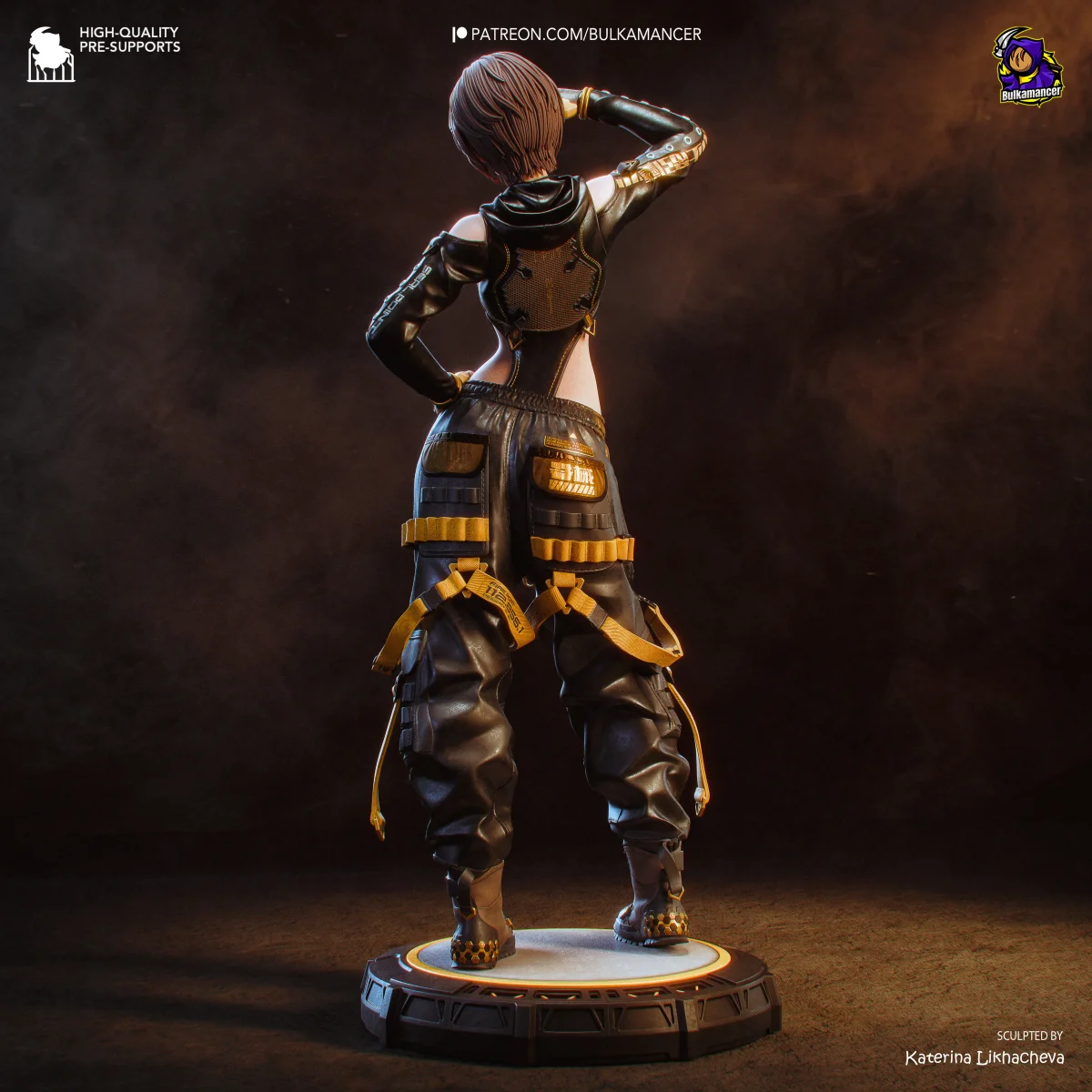 Lily | Fan Art | 3D Printed Resin Model Garage Kit | *Un-Painted* | Bulkamancer 3