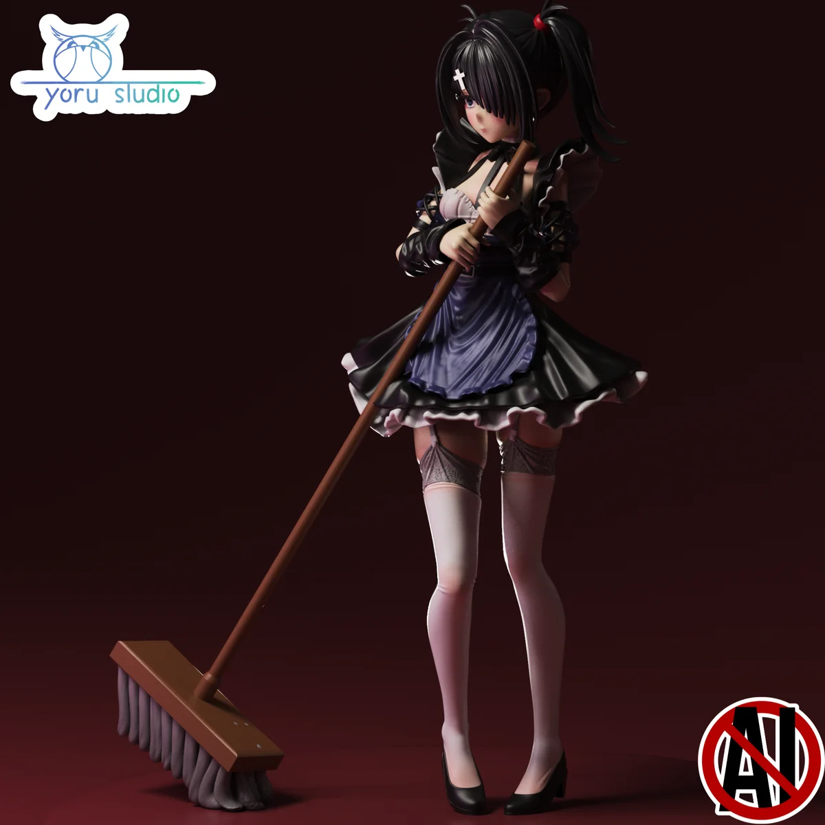 Ame | Fan Art | 3D Printed Resin Model Garage Kit | *Un-Painted* | Yoru Studio 3