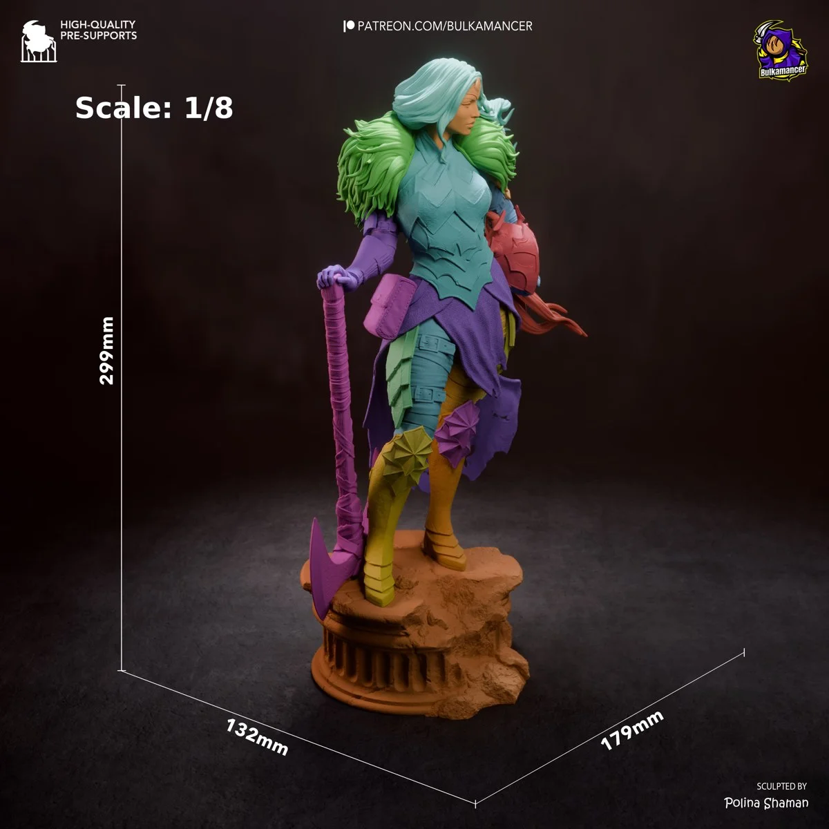 Absolute Wonder Woman | Fan Art | 3D Printed Resin Model Garage Kit | *Un-Painted* | Bulkamancer 13