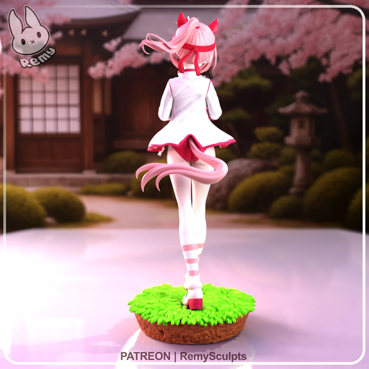 Haru Urara | Fan Art | 3D Printed Resin Model Garage Kit | *Un-Painted* | Remy Sculpts 4