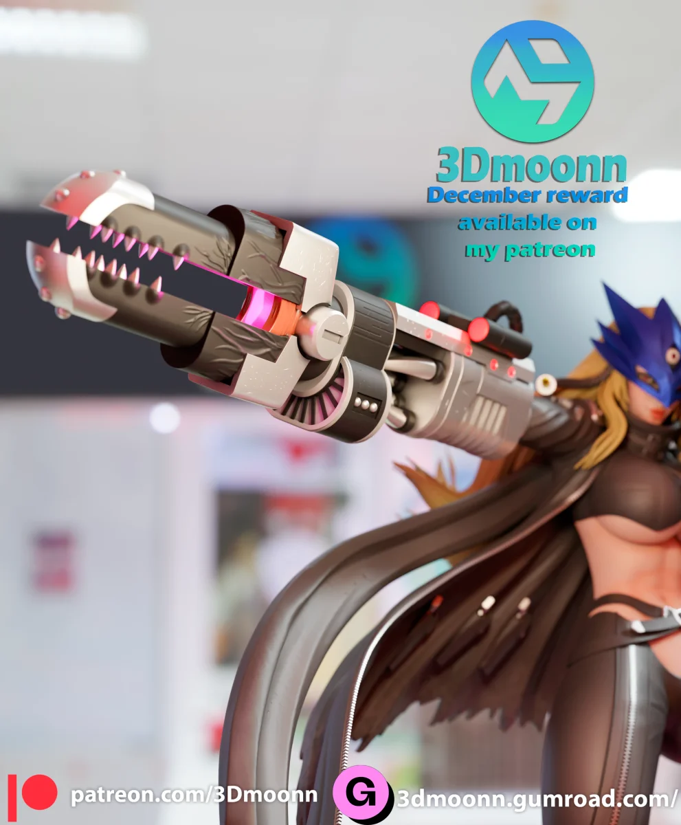 Beelstarmon | Fan Art | 3D Printed Resin Model Garage Kit | *Un-Painted* | 3DMoonn 4